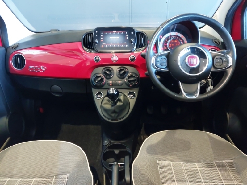 Fiat 500C 1.2 Lounge Red #3