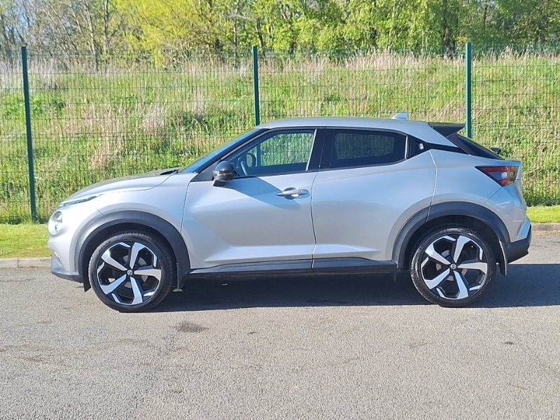 Nissan Juke 1.0 Dig-t Tekna Dct YX69ONS Silver #4