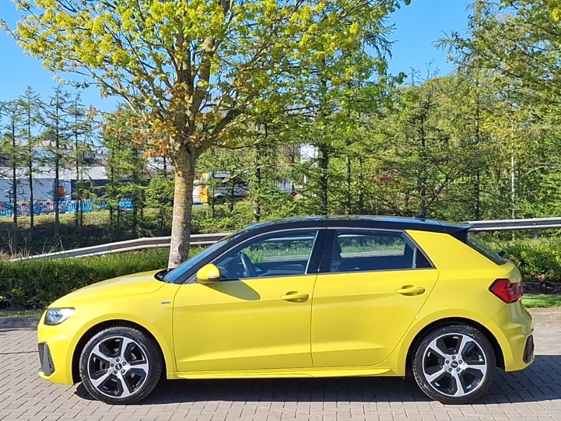 Audi A1 35 Tfsi S Line S Tronic BA13LLL Yellow #4