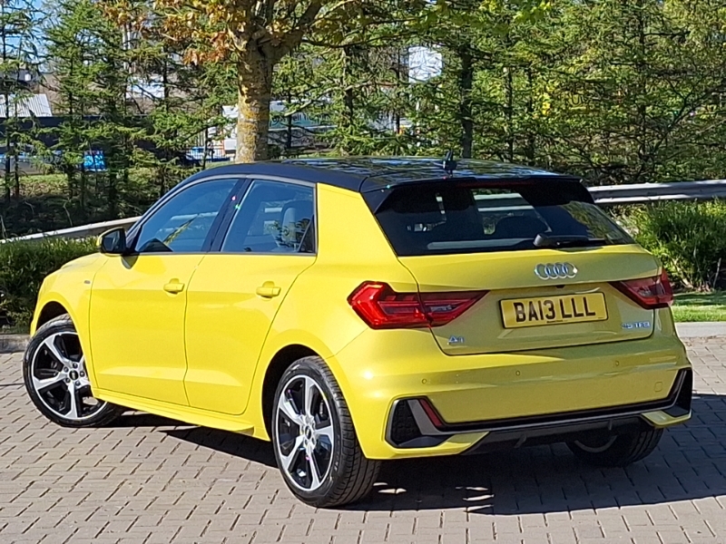 Audi A1 35 Tfsi S Line S Tronic BA13LLL Yellow #2