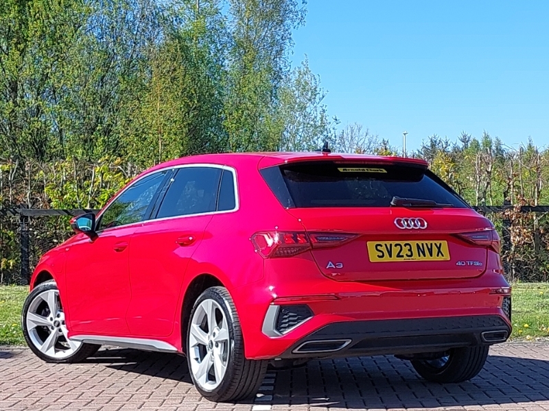 Audi A3 40 Tfsi E S Line S Tronic SV23NVX Red #2