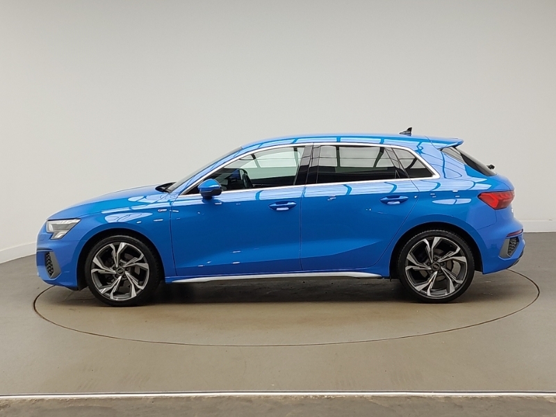 Audi A3 30 Tfsi S Line YP23OLX Blue #4