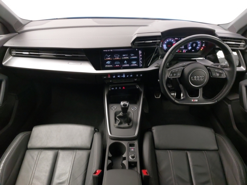 Audi A3 30 Tfsi S Line YP23OLX Blue #3