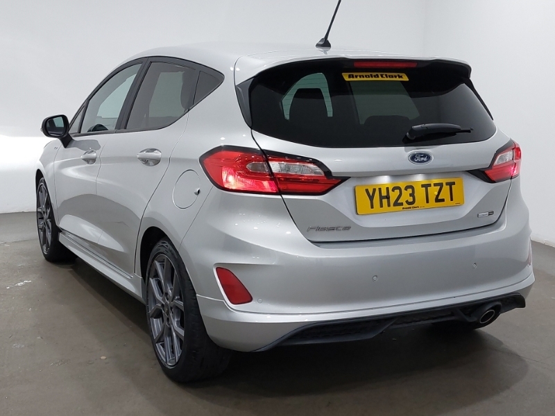 Ford Fiesta 1.0 Ecoboost Hybrid Mhev 125 St-line YH23TZT Silver #2