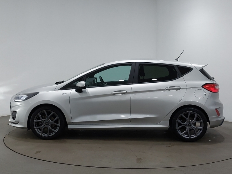 Ford Fiesta 1.0 Ecoboost Hybrid Mhev 125 St-line YH23TZT Silver #4