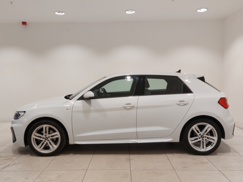 Audi A1 30 Tfsi 110 S Line S Tronic SG23WHH White #4