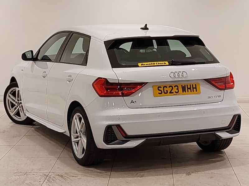 Audi A1 30 Tfsi 110 S Line S Tronic SG23WHH White #2