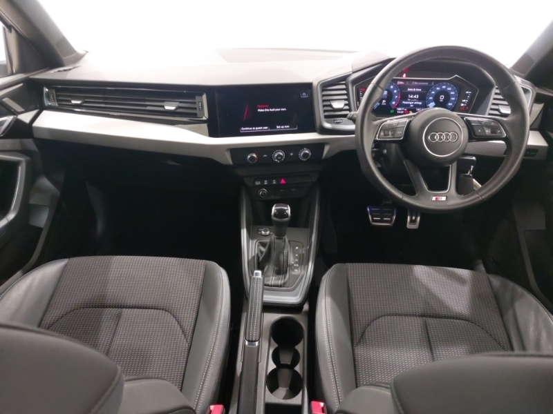 Audi A1 30 Tfsi 110 S Line S Tronic SG23WHH White #3