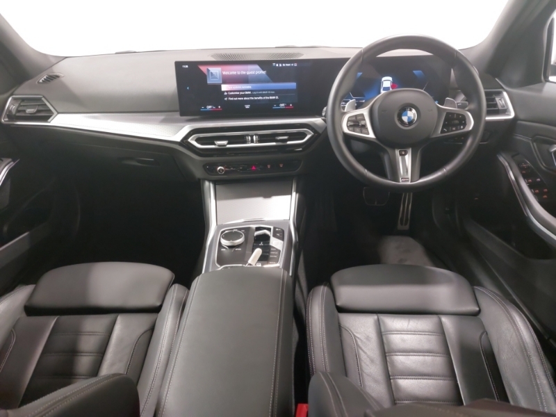BMW 3 Series 320D Mht M Sport Step YA24VKV White #3