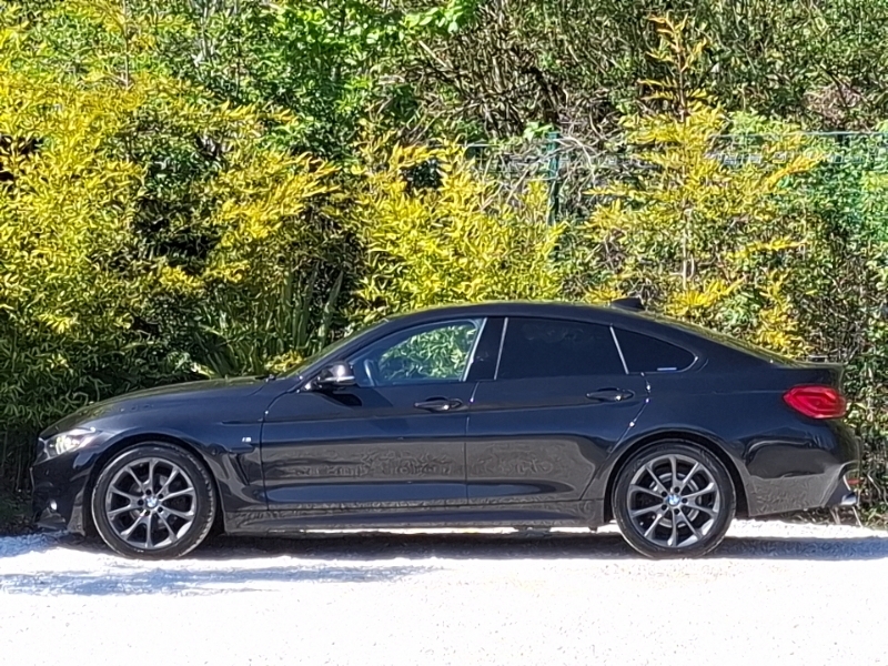 BMW 4 Series 420D 190 M Sport Professional Media NL67WKJ Black #4