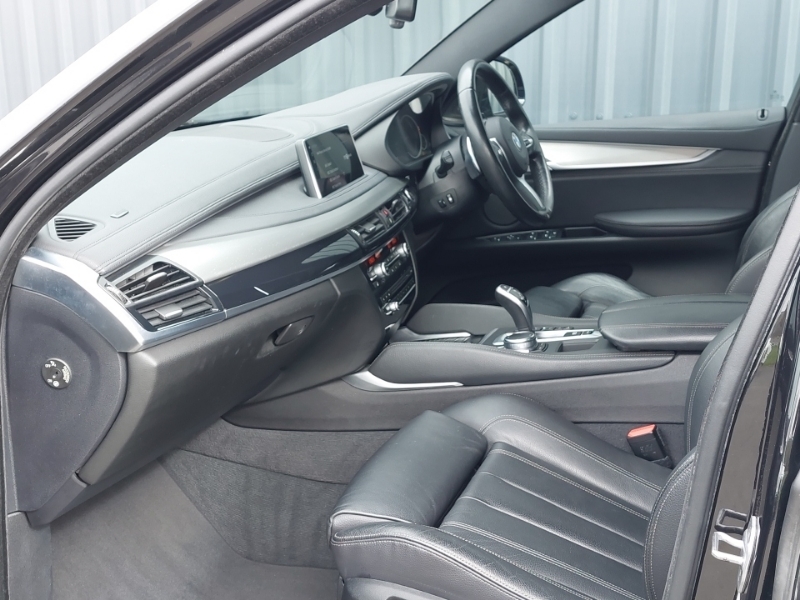BMW X6 Xdrive30d M Sport Step SE18YLB Black #5