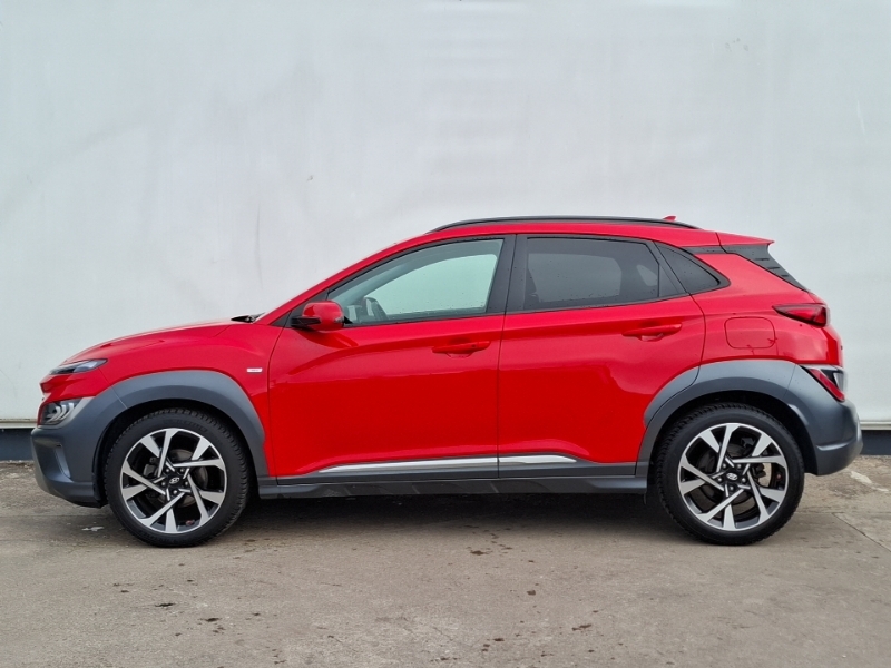 Hyundai Kona 1.0 Tgdi 48V Mhev Ultimate SO21OBC Red #4