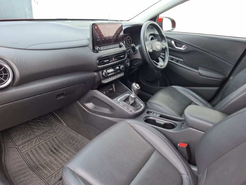 Hyundai Kona 1.0 Tgdi 48V Mhev Ultimate SO21OBC Red #5