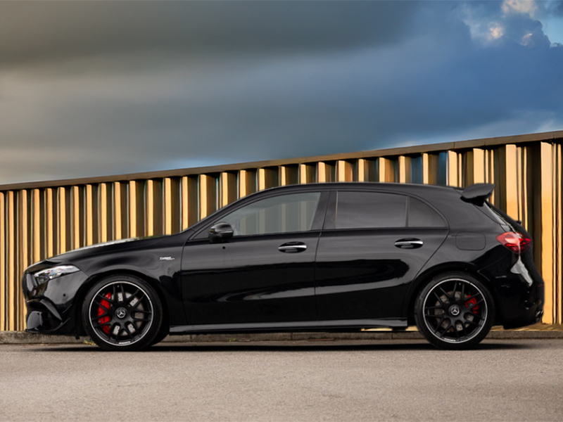 Mercedes-Benz A Class A45 S 4Matic Plus WP74PSY Black #4
