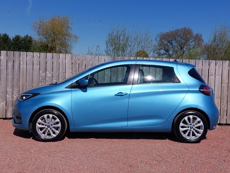 Renault Zoe 100Kw I Iconic R135 50Kwh Rapid Charge Blue #4