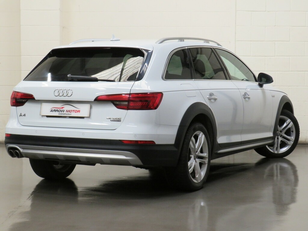 Audi A4 Allroad Estate 2.0 Tdi Sport S Tronic Quattro Euro 6 Ss White #3