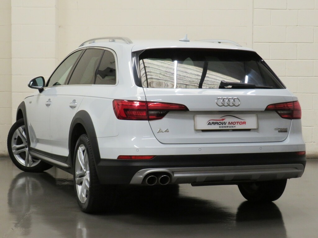 Audi A4 Allroad Estate 2.0 Tdi Sport S Tronic Quattro Euro 6 Ss White #5