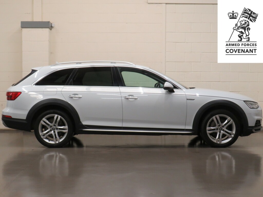 Audi A4 Allroad Estate 2.0 Tdi Sport S Tronic Quattro Euro 6 Ss White #2