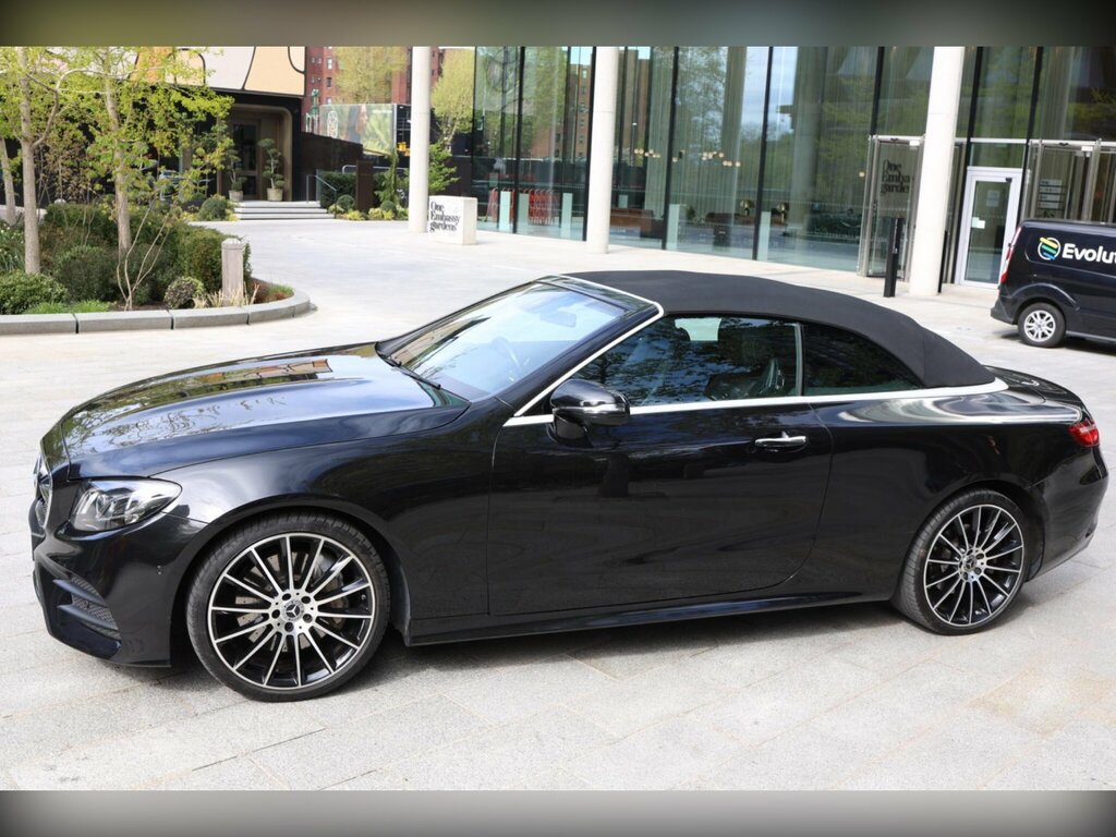 Mercedes-Benz E Class 2.0 E350 Amg Line Premium Plus Cabriolet G-troni KW20VVN Black #5