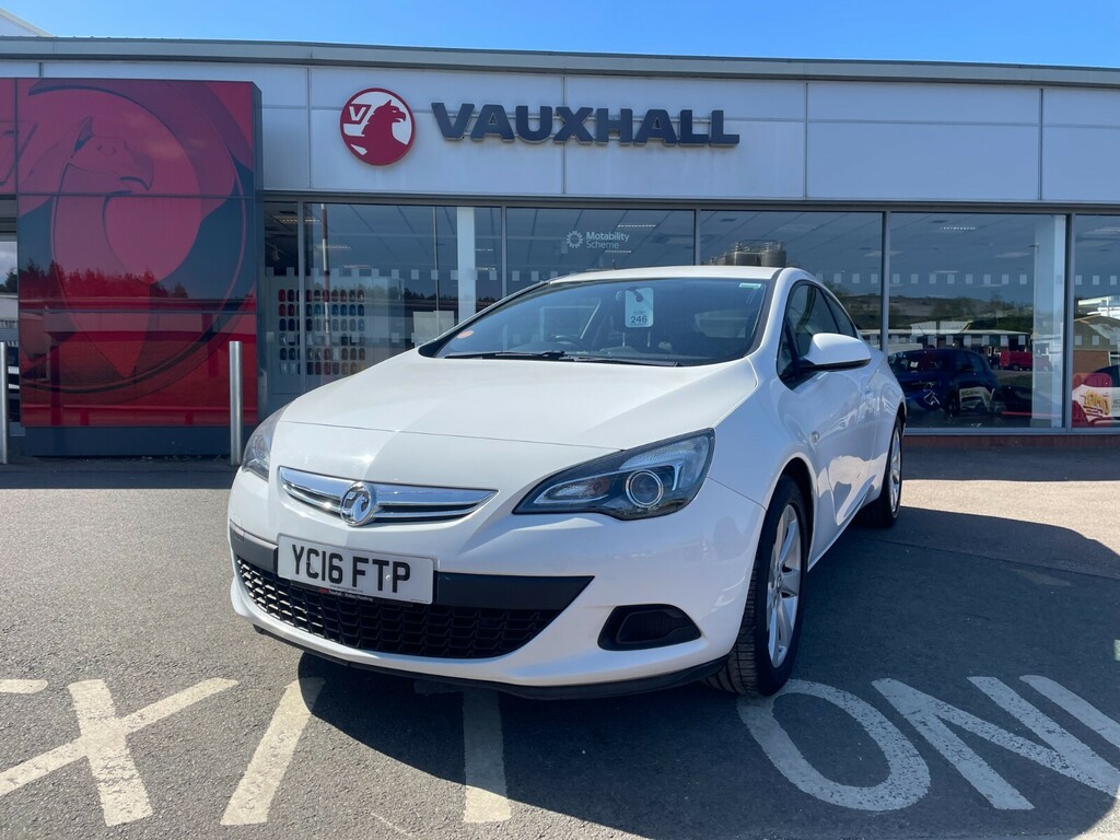 Vauxhall Astra GTC Sport 1.4T 120Ps Coupe White