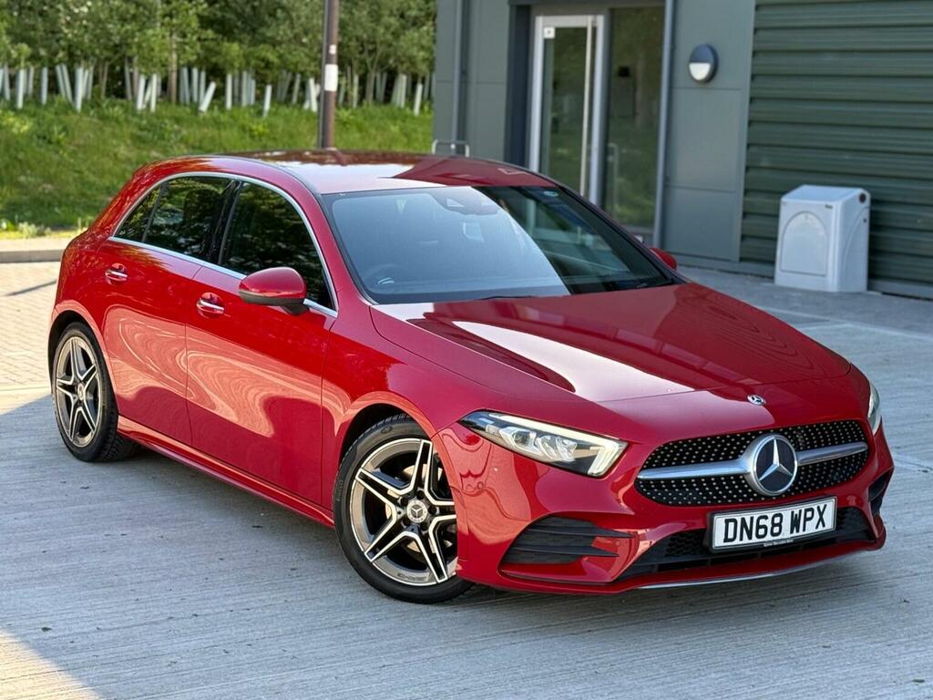 Mercedes-Benz A Class Hatchback 1.3 A200 Amg Line Premium 7G-dct Euro DN68WPX Red #4