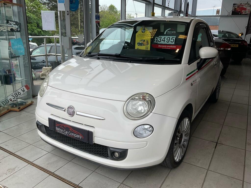 Fiat 500 Sport Rhd White #4