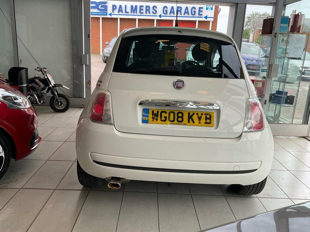 Fiat 500 Sport Rhd White #6