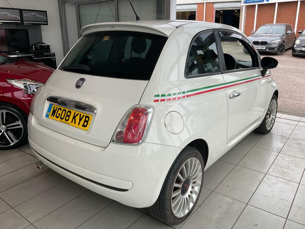 Fiat 500 Sport Rhd White #5