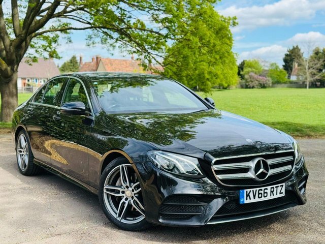 Mercedes-Benz E Class 2.0 E220d Amg Line Saloon G-tronic Eur Black #2
