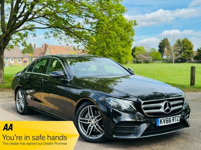 Mercedes-Benz E Class 2.0 E220d Amg Line Saloon G-tronic Eur Black