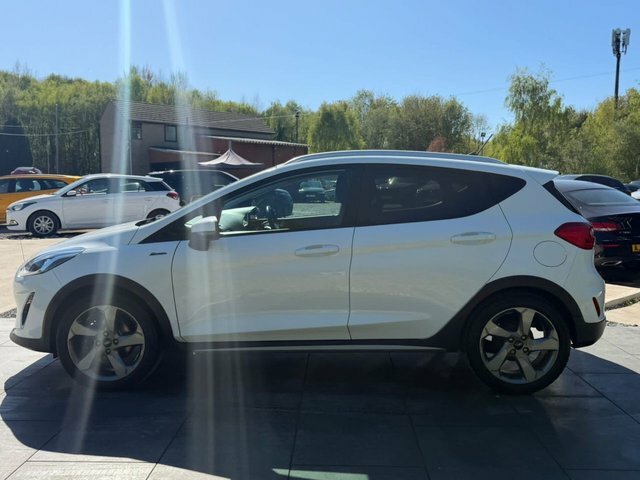 Ford Fiesta 1.0T Ecoboost Gpf Active 1 Hatchback Ma MX68XDA White #6