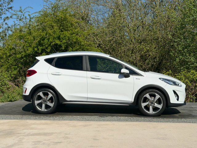 Ford Fiesta 1.0T Ecoboost Gpf Active 1 Hatchback Ma MX68XDA White #2