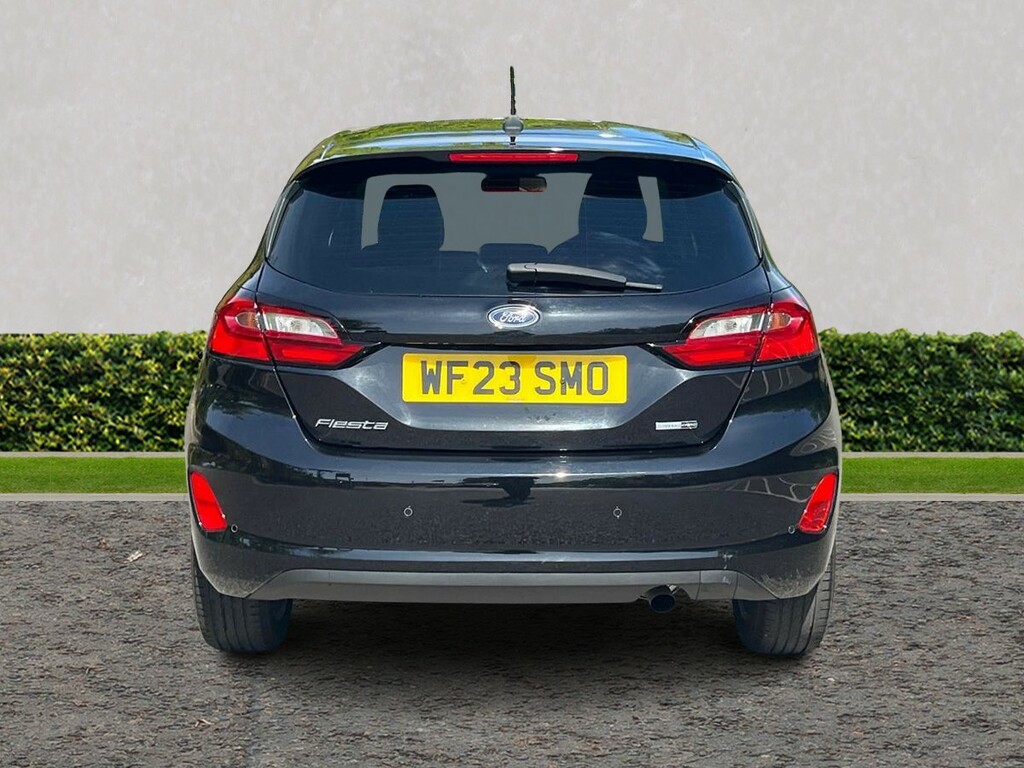 Ford Fiesta 1.0 Ecoboost Hybrid Mhev 125 Titanium WF23SMO Black #4