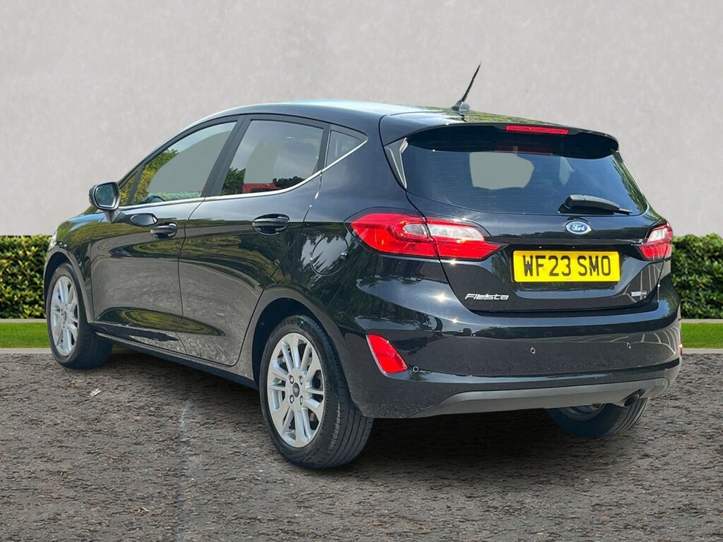Ford Fiesta 1.0 Ecoboost Hybrid Mhev 125 Titanium WF23SMO Black #5