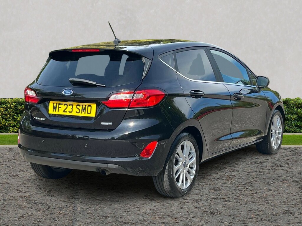 Ford Fiesta 1.0 Ecoboost Hybrid Mhev 125 Titanium WF23SMO Black #3