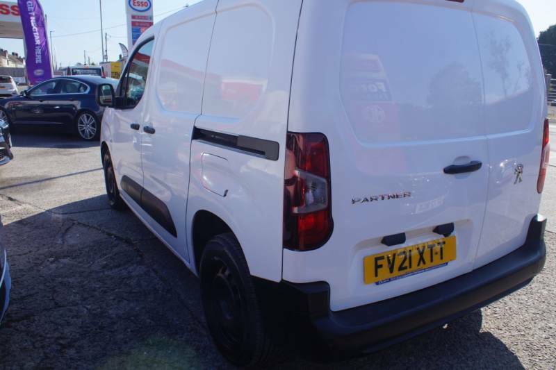 Peugeot Partner 1000 1.5 Bluehdi 100 Professional Van - 2021 21 FV21XTT White #6
