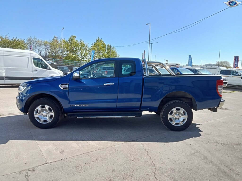 Ford Ranger 2.2 Tdci Limited 2017 GY67HKP Blue #4