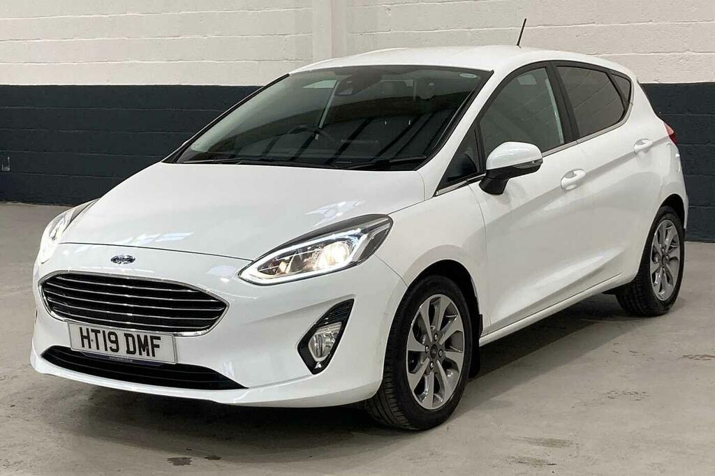 Ford Fiesta 1.0T Ecoboost Titanium Euro 6 Ss HT19DMF White #3