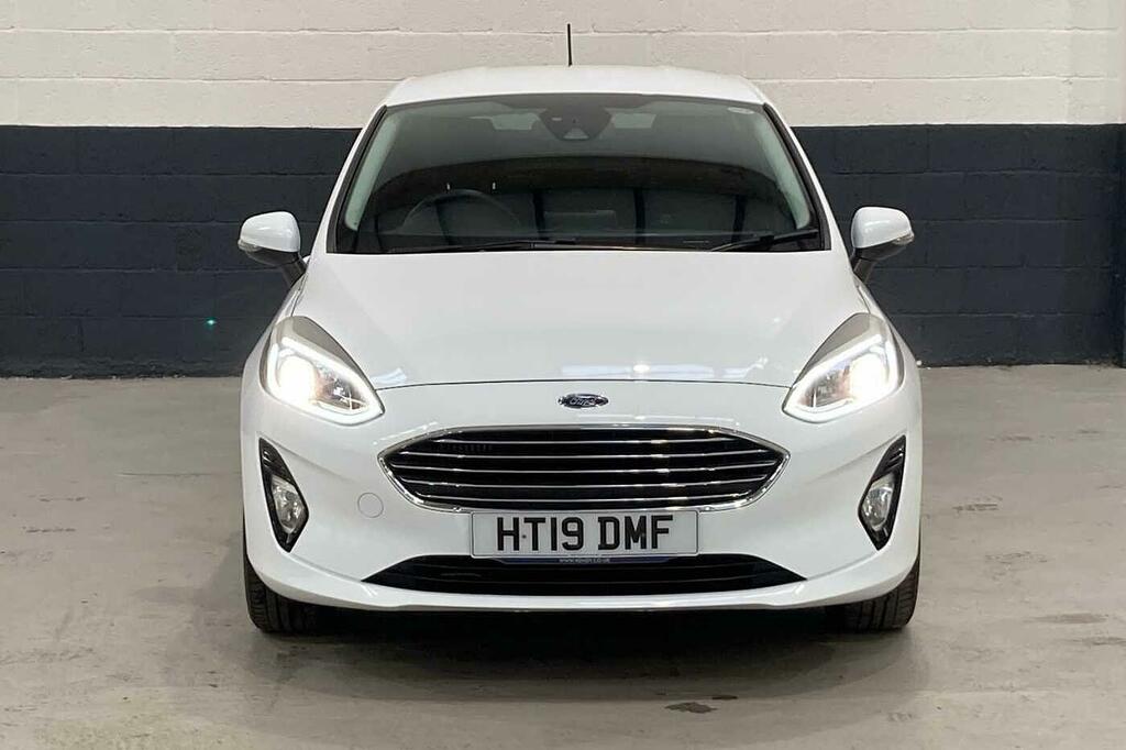 Ford Fiesta 1.0T Ecoboost Titanium Euro 6 Ss HT19DMF White #2
