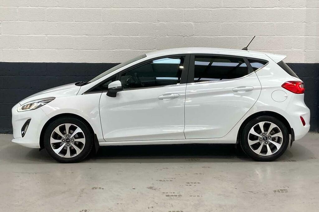 Ford Fiesta 1.0T Ecoboost Titanium Euro 6 Ss HT19DMF White #4