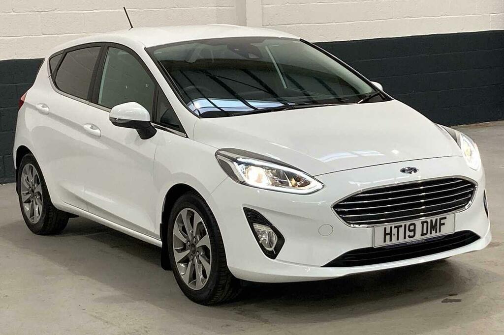 Ford Fiesta 1.0T Ecoboost Titanium Euro 6 Ss White