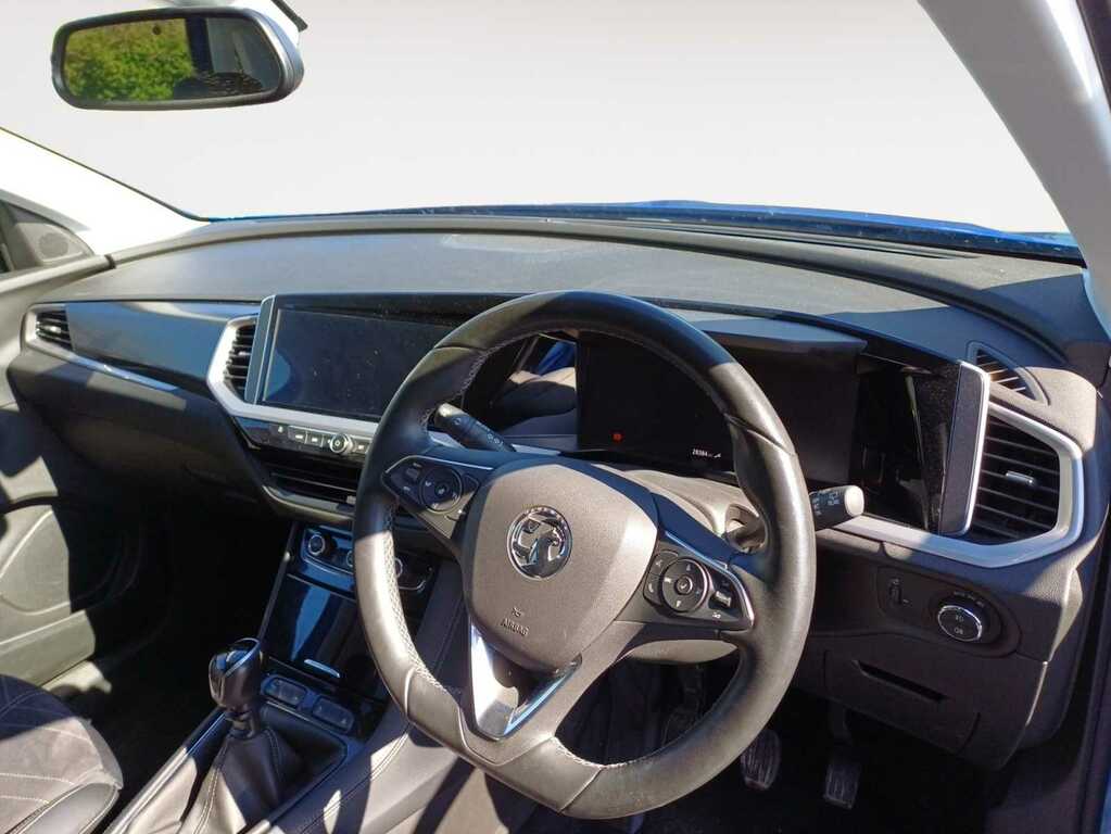 Vauxhall Grandland 1.2 Turbo Ultimate Suv NA23EBX Blue #4