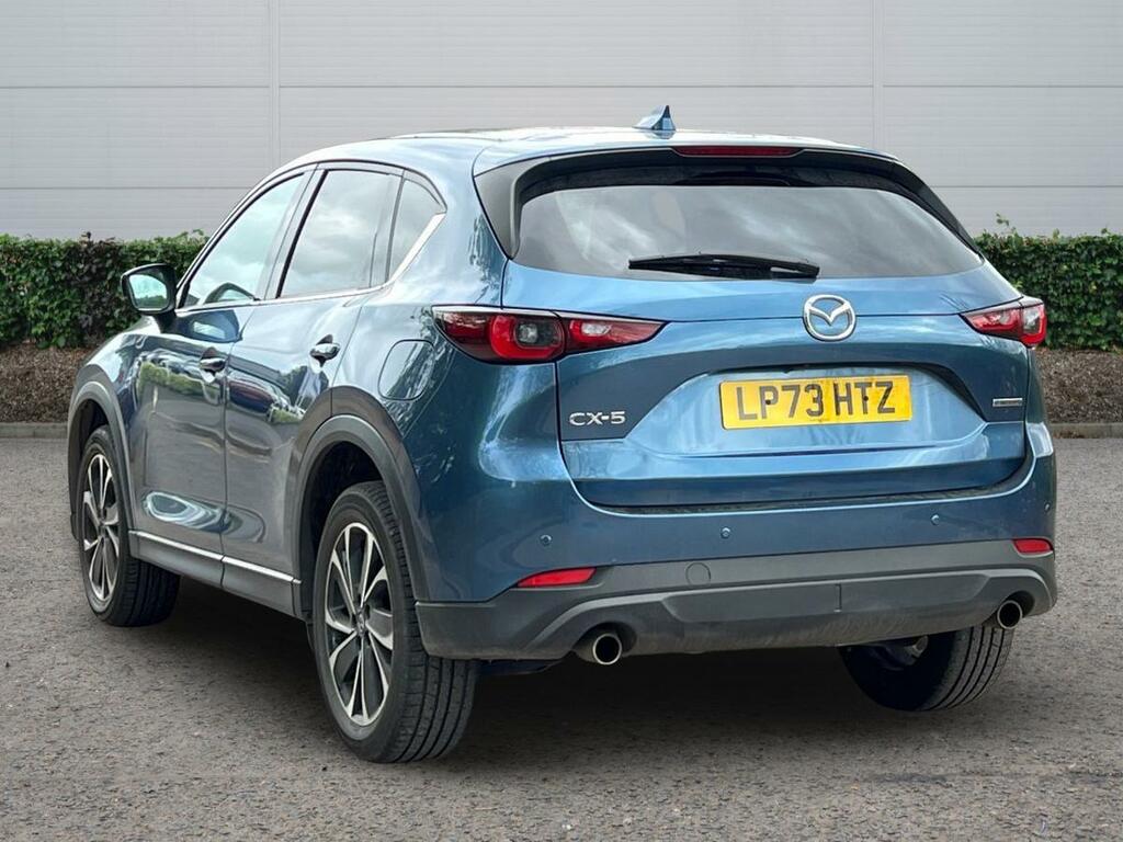 Mazda CX-5 2.0 E-skyactiv G Mhev Exclusive-line Suv Petro LP73HTZ Blue #3