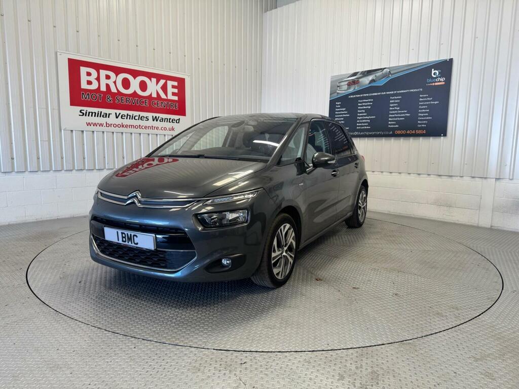 Citroen C4 Picasso Mpv 1.6 E-hdi Airdream Exclusive Euro 5 Ss MM63DHV Grey #3
