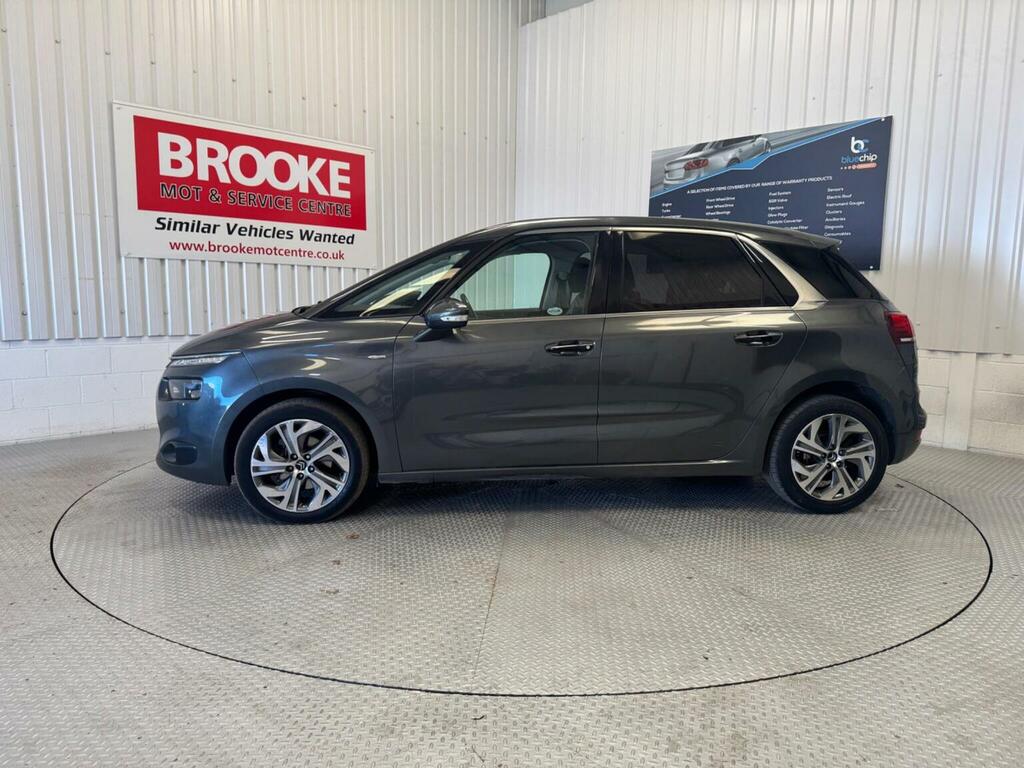 Citroen C4 Picasso Mpv 1.6 E-hdi Airdream Exclusive Euro 5 Ss MM63DHV Grey #4
