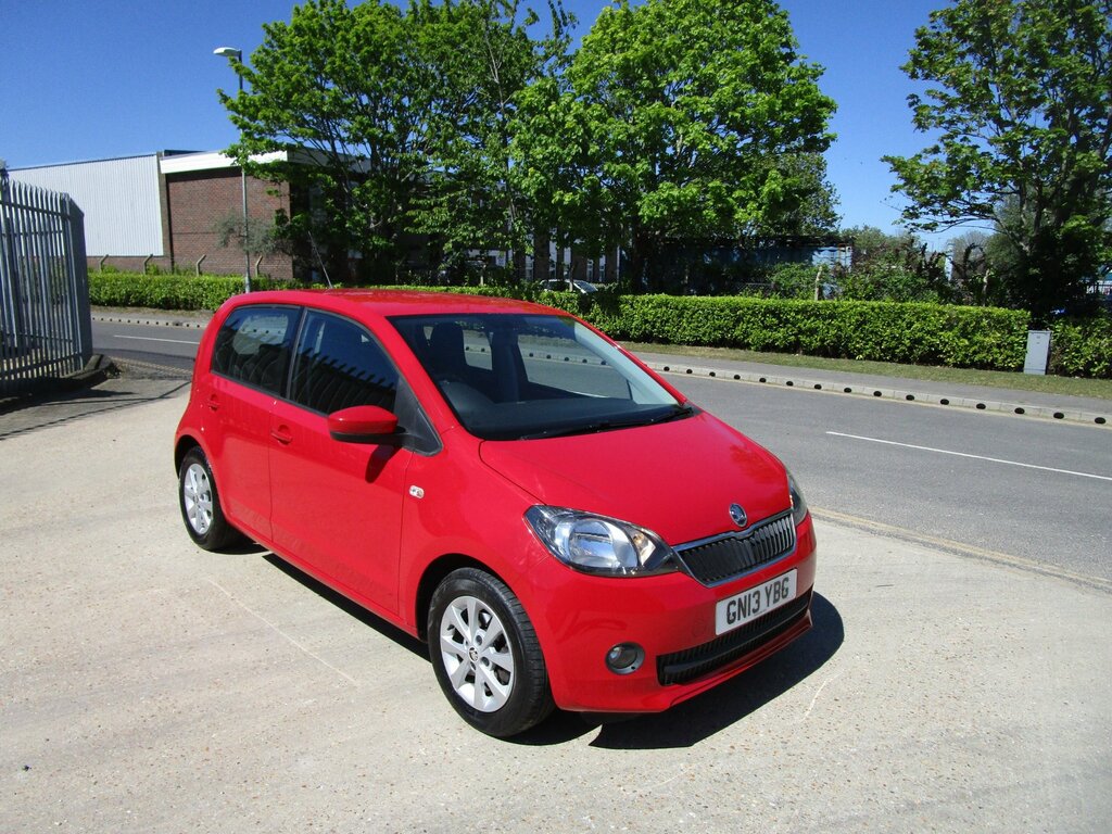 Skoda Citigo 1.0 Mpi Greentech Elegance Hatchback Ma Red