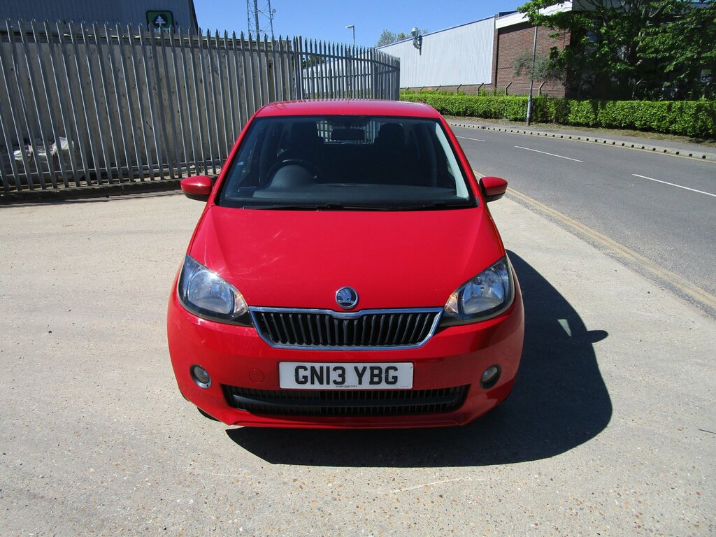 Skoda Citigo 1.0 Mpi Greentech Elegance Hatchback Ma GN13YBG Red #5