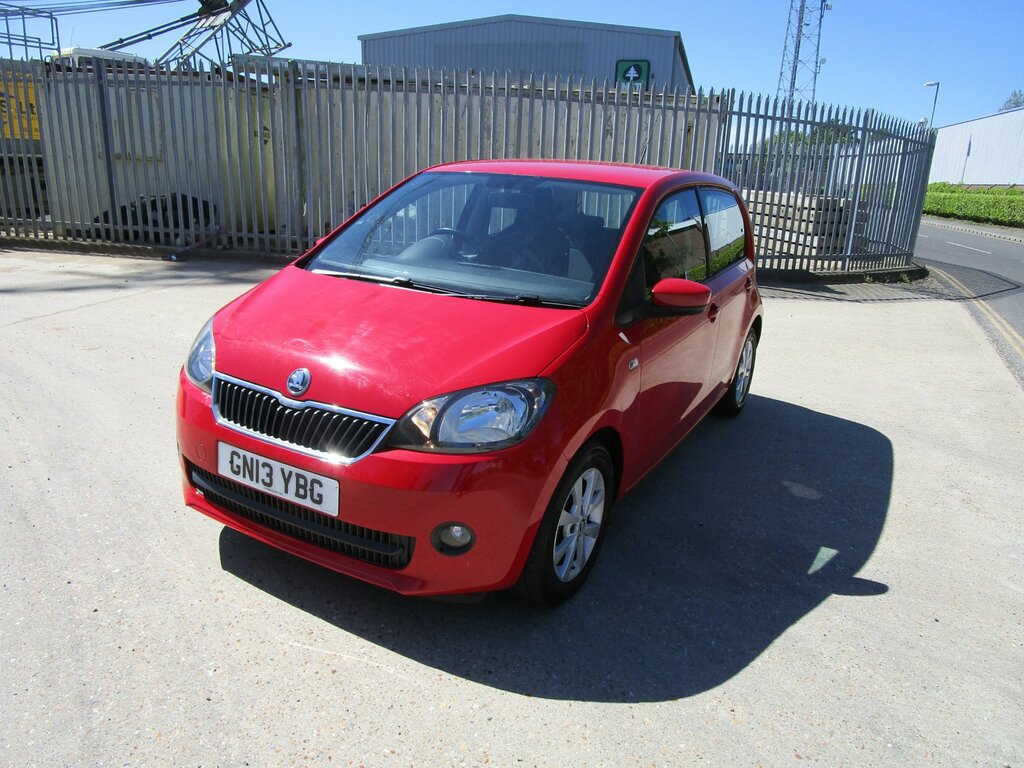 Skoda Citigo 1.0 Mpi Greentech Elegance Hatchback Ma GN13YBG Red #3