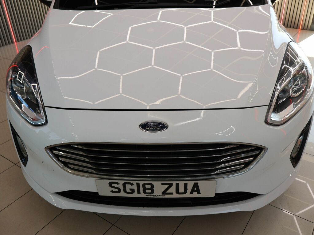 Ford Fiesta 2018 1.1 Ti-vct Zetec Hatchback SG18ZUA White #6
