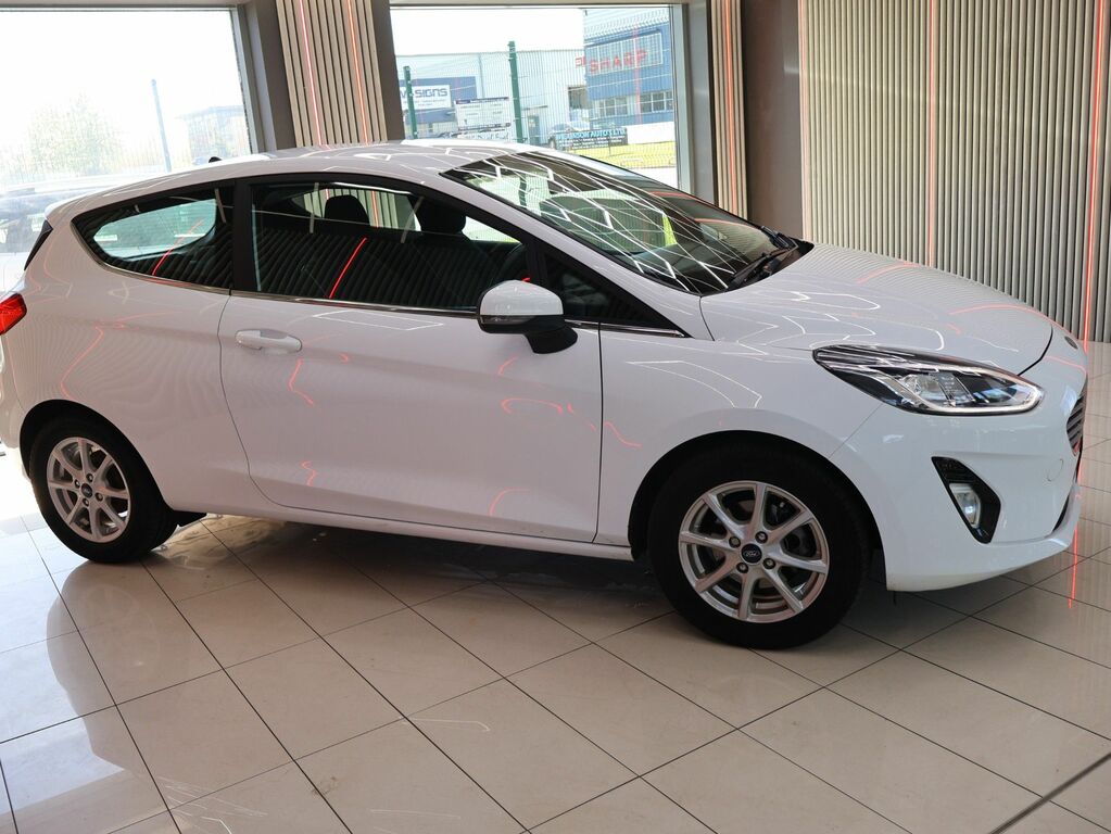 Ford Fiesta 2018 1.1 Ti-vct Zetec Hatchback SG18ZUA White #3